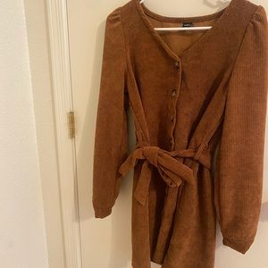 Corduroy Dress
